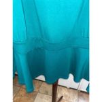 Eloquii Women's  Green Peplum Top - Size 22 Photo 3