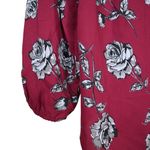 Torrid Women's 2 Plus Floral Long Sleeve Blouse Photo 6