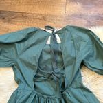 Peter Som  Green Puff Sleeve Dress Photo 8