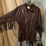 Bebe  Brown ultra suede Jacket 🧥 Photo 0