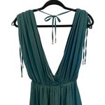Free People Bea Sleeveless Romper Dark Green Size Small Photo 8