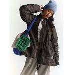 Free People  Movement Tricked Out Trek Jacket Coat Drawstring Gorpcore Sz Medium Photo 1