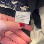 Tory Burch Dayton Floral Flocked Velveteen Straight Leg Pants Photo 3