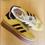 Adidas Addidas gazelle bold platform yellow maroon sneakers  nwt size 9.5 Photo 0