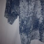 Mudd  XLJ Blue Gray Snake T-Shirt Top Photo 4