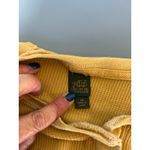 Wild Fable  Yellow Waffle Knit Cropped Henley - XS Photo 3
