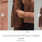 Lululemon Puffer Jacket Photo 2