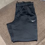 Nike  Drifit Black Elastic Waistband w/ Drawstrings Running Warmup Pant- Large Photo 13