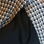 Myne Silk black and white houndstooth skull skater dress size 0 Photo 9