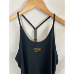 Nike  Black Metallic Gold FEmme Elastika Tank Size Small Photo 4