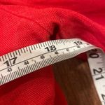 Talbots 100% linen red collared blazerāsize 8 Photo 3