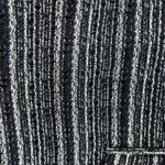 Chico's Navy and Silver Textured Fabric Blazer Photo 5