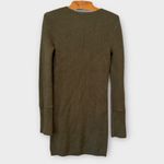 Something Navy Fitted Ribbed Mini Tunic Sweater Dress Size XS Photo 6