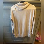 Loft  Tan Cowl Neck Oversized Sweater Size Medium Photo 2