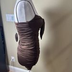 Princess Polly New NWT Loren Mini Dress Brown Size 2 Photo 5