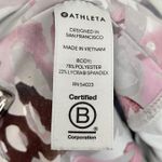 Athleta Women’s 7/8 Length Salutation Leggings Pink Peony Pink White XS Photo 9