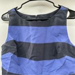 Banana Republic  Dark Gray & Navy Blue Sleeveless Blouse‎ Size 6 Photo 1