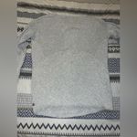 Lululemon women long sleeve cotton blend gray V Neck sweater Photo 2