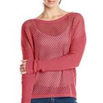 prAna  Parker Open Knit Sweater Medium Photo 0