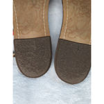 Sam Edelman Sandal Gigi T-Strap Woman's 8.5 Python Coral Leopard Boho Beach Photo 9