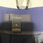 J.Crew French girl slim crop pant in 365 crepe navy sz 0 Photo 2