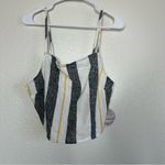 Gypsies & Moondust NWT  Striped Sleeveless Crop Top XL Photo 4