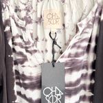 Chaser V-neck Long Sleeve Tie Sleeve Blouse Photo 4