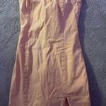 Grey Bandit Orange Tube Dress Photo 1