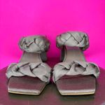 Dolce Vita Pheby Braided Bands Block Heel Mule Sandal Sz 9 Brown Photo 1