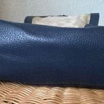 Michael Kors Riley LG Leather Backpack Navy Photo 0