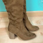 Soda Brown Aspire Over The Knee Boots Photo 6