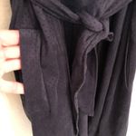 Jeff Gallano Bogart French made Lightweight Coat Perforated Navy Blue 2 Photo 6