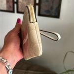 Coach Authentic Signature Leather HEART zip card wristlet Photo 6