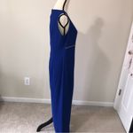 After Dark Evening Gown Blue Rhinestones Formal Prom Sleeveless Size 12 Photo 9