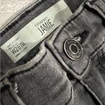 Topshop Moto Jamie Distressed Jeans, Busted Knee in Grey Size W26 L30 Photo 4