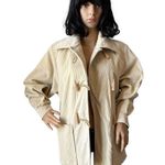 Vintage George Masket LTD Cream velvet corduroy jacket toggle closing size small Brown Photo 6