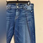 7 For All Mankind EUC Dark Wash The Ankle Skinny Blue Jeans 5 pockets size 29 Photo 2
