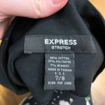 EXPRESS  Stretch Mini Skirt Womens Size 7/8 Fitted Black Career Casual Party Y2K‎ Photo 3