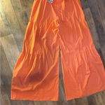 Halara  Women's Blush Orange Palazzo Pants size large NWT Photo 1