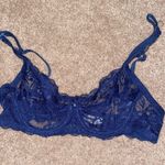 Lace Bra Blue Photo 0