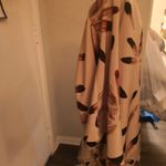 Audrey  3 1  Brown/Tan  One Shoulder Feather Top Dress Kaftan Tunic Coverup Boho Photo 3