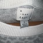 A New Day A‎ New Day Crewneck Cheetah Print Sweater Size Large Photo 3