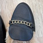 A New Day Furry Black Loafers Photo 2