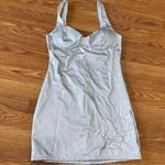 Naked Wardrobe  Bodycon  Silver Metallic Tank PARTY Mini dress XL Photo 7