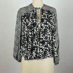 Free People Printed Balloon Jacket Photo 1