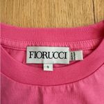 Fiorucci  Baby Tee Squiggle Angels Size S Pink Photo 1