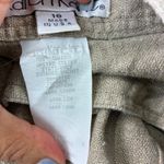 Karen Kane NWT Womens Size 16 Beige 100% Linen Pleated High Waist Shorts Vintage Photo 5