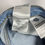 Levi's 26 Wedgie Straight Leg High Waist Button Fly Jeans Distressed Light Wash Photo 9