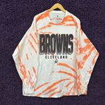Cleveland Browns NFL Gameday Oversize Long Sleeve Tie Dye 2X  Photo 0