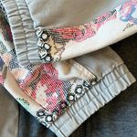 Skies Are Blue  gray hooded jacket size medium Photo 3